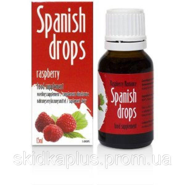 Збуджувальні краплі Cobeco Spanish Drops Raspberry Romance 15 мл SP, код: 7723003