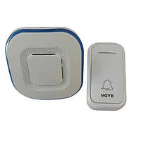 Дверной звонок VOYE 7950 V029F от сети 220V White MY, код: 8296596