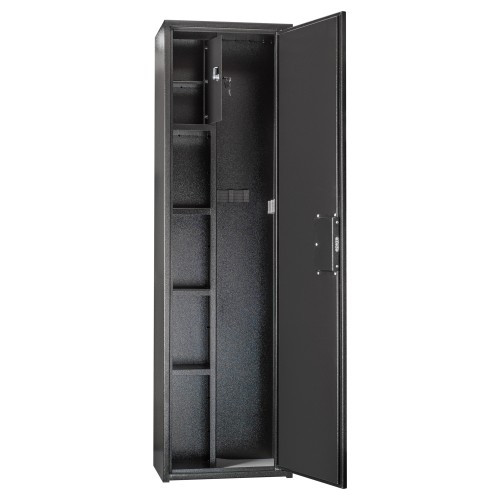 Сейф для зброї 137х36х25 см. на 3 рушниці до 135 см., чорний, фото 1