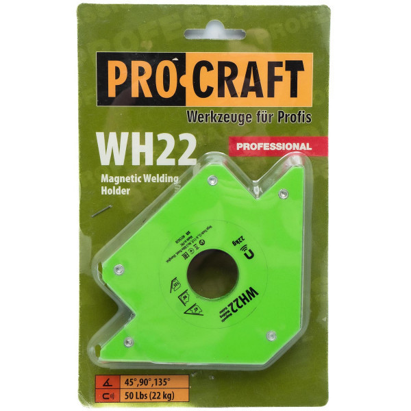 Магнитный угольник для сварки Procraft WH22 UL, код: 8157506 - фото 1 - id-p2159471582