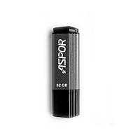 USB Flash Aspor AR121 32GB- графитовый BK, код: 8348608