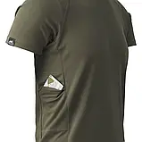 Такична футболка Helikon-Tex FUNCTIONAL T-SHIRT олива, фото 4