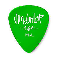 Медиатор Dunlop 4861 Gels Green Medium Light Guitar Pick (1 шт.) UL, код: 6556552