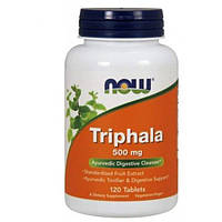 Смесь экстрактов NOW Foods Triphala 500 mg 120 Tabs GR, код: 7518598