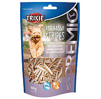 Лакомство для собак PREMIO Fish Rabbit Stripes Trixie с мясом кролика и треской 100гр (TX-315 UD, код: 7510196