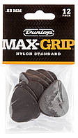 Медиаторы Dunlop 449P.88 Max-Grip Nylon Standard Player's Pack 0.88 mm (12 шт.) NB, код: 6556418