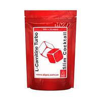 Жиросжигатель для спорта AB PRO L-Carnitine Turbo Slim Coctail 200 g 33 servings Ананас PZ, код: 7634173