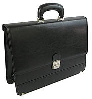 Деловой портфель из искусственной кожи JPB Vega Черный (TE-32 black) QT, код: 1275960