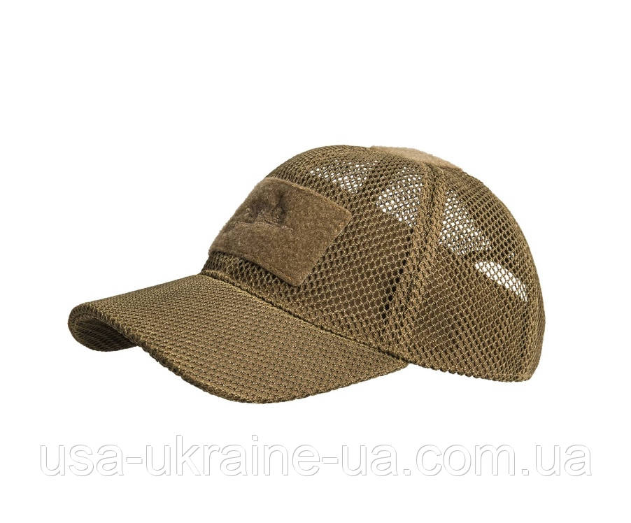 Кепка Helikon-Tex BBC MESH CAP - MESH койот та чорна, фото 1