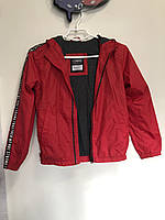 Ветровка красная для мальчика бренд LC WAIKIKI , 134-140 см , 9-10 лет, б/у, состояние хорошее фото