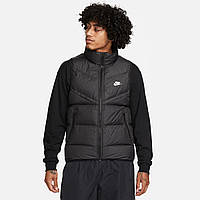 Жилет мужской Nike M Nk Sf Wr Pl-Fld Vest (FB8193-010) S Черный ES, код: 8247525