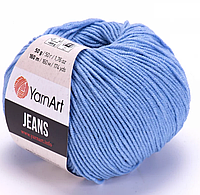 Пряжа для вязания YarnArt JEANS 50 г цвет голубой 15