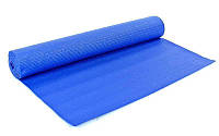 Коврик для йоги и фитнеса 173х61х0.4 см R17824 Синий TT, код: 6701630