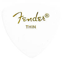 Медиатор Fender 346 Shape Classic Celululoid Pick Thin (1 шт.) SB, код: 6557129