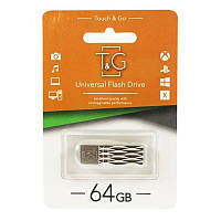 Флеш-накопитель USB 64GB TG 103 Metal Series Silver (TG103-64G) UT, код: 6704362