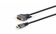 Кабель Cablexpert (CC-HDMI-DVI-4K-6) HDMI-DVI 1.8м черный OB, код: 6754108