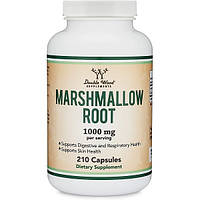 Комплекс для шкіри волосся нігтів Double Wood Supplements Marshmallow Root 1000 mg (2 caps per s TT, код: 8206890