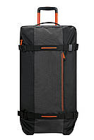 Дорожня сумка на колесах American Tourister URBAN TRACK BLACK ORANGE 77x41x39,5 MD1*39103 FG, код: 8290762