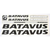 Наклейка Batavus на раму велосипеда Черный (NAK038) UM, код: 8234185