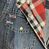 Сорочка жіноча джинсова короткий рукав, фото 10