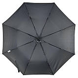 Жіноча однотонна механічна парасолька на 8 спиць від TheBest чорна 0612-3 SC, код: 8324211, фото 5