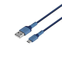 Кабель USB Hoco X65 USB - Micro USB Синий ST, код: 7671157