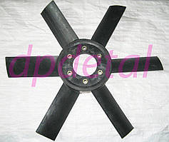 Крильчатка вентилятора ЮМЗ (пластик) Д65-1308050П 
