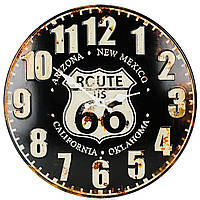 Часы настенные Technoline WT5010 Route 66 Черный BK, код: 7919933