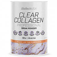 Хондропротектор для спорта BioTechUSA Clear Collagen Professional 350 g 28 servings Peach I TV, код: 8262214