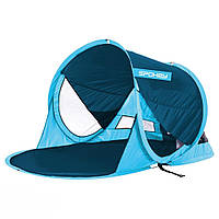 Палатка пляжная Spokey Stratus 190x120x90 см Темно-синяя UL, код: 6456792