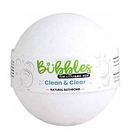 Детская бомбочка для ванны Clean Clear Bubbles 115 г XN, код: 8153422