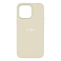 Чехол Spase Silicone Case Full Size AA iPhone 15 Pro Max Antique white TV, код: 8215456