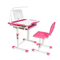 Комплект функциональной мебели Cubby парта и стул-трансформеры Vanda Pink (221959) ST, код: 8259780