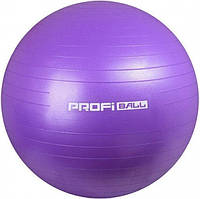 Фитбол мяч для фитнеса Profitl MS 1540 65см Violet DH, код: 7927618