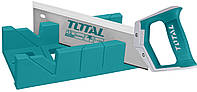 Ножівка для дерева TOTAL THT59126 11 зубців на дюйм, довжина 300 мм + стусло (6371573) FT, код: 189295959
