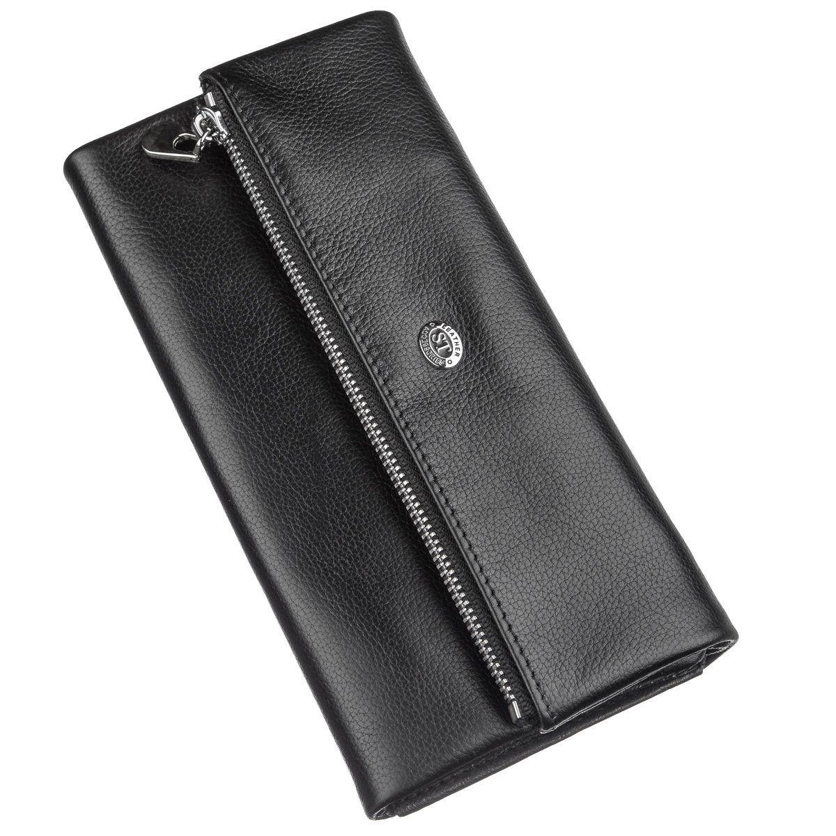Жіночий гаманець ST Leather 20090 Чорний (20090) SC, код: 1892471