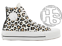 Женские кеды Converse Chuck Taylor All Star High Leopard ALL07029