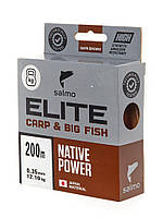 Леска Salmo Elite Carp Big Fish 200м 0.35мм 12.10кг 26lb (4120-035) OS, код: 6718289