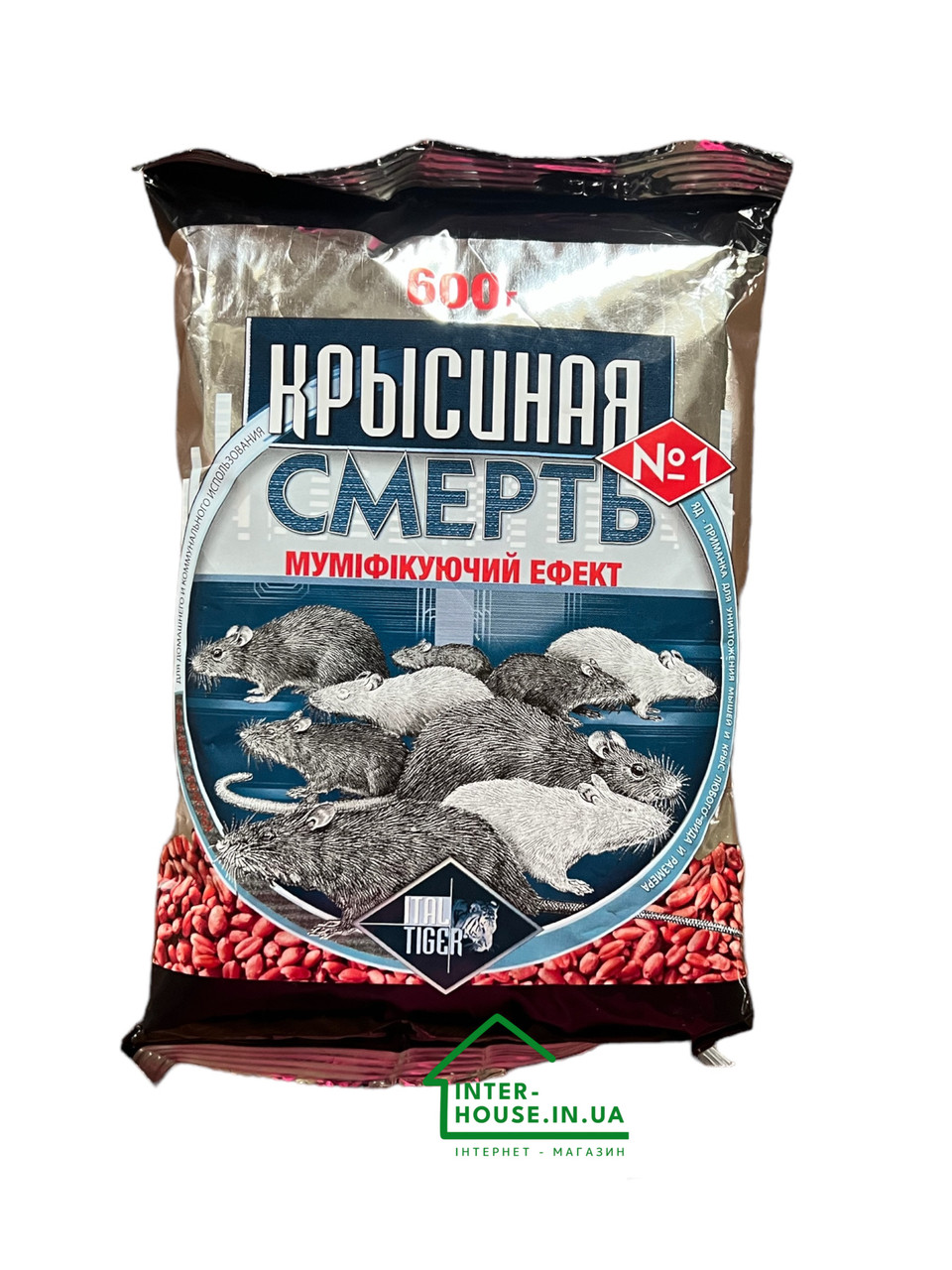 Засіб для боротьби з гризунами «Крисова смерть No1»