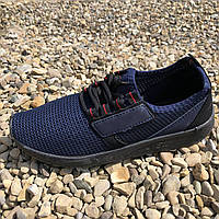 Мужские кроссовки из ткани дышащие 44 размер, Мужские кроссовки лето, Легкие XN-700 летние кроссовки (WS)