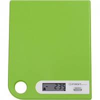 Весы кухонные First FA-6401-1-GN Зеленый (36644340) DH, код: 6841225