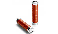 Грипсы кожаные Brooks Slender Leather Grips 130 130 mm Оранжевый (1007-005637) ET, код: 8185309