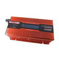 Преобразователь UKC авто инвертор 12V-220V 1000W LCD KC-1000D (005070) QT, код: 1994345