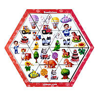 Деревянный пазл-головоломка Цвет и размер Ubumblebees ПСФ126 PSF126 24 детали TN, код: 7964380