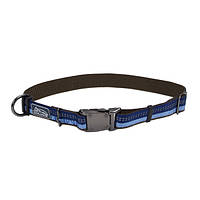 Светоотражающий ошейник для собак Coastal K9 Explorer Collar 2.5х30-46см сапфировый (76484369 BX, код: 7720788