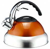 Чайник со свистком Lora Оранжевый H11-003 3000ml UT, код: 7245281