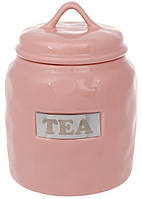 Банка Bona фарфор Necollie Tea 900 мл Pink DP77582 XN, код: 7426982