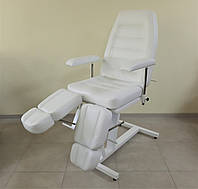 Педикюрне крісло-кушетка SUPER біле