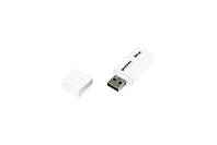 Флеш-накопитель USB 64GB GOODRAM UME2 White (UME2-0640W0R11) QT, код: 2313401