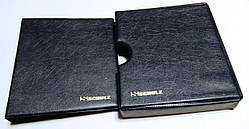 Альбом для монет Schulz 291 комірка у футлярі чорні листи Чорний (hub_KhpB12343) FG, код: 2397326